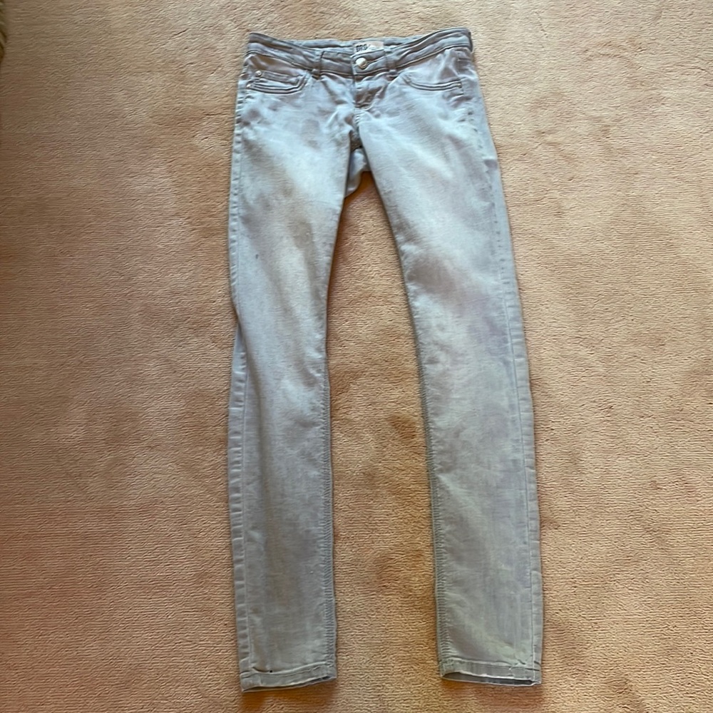 Skinny low rise jeans- size 1